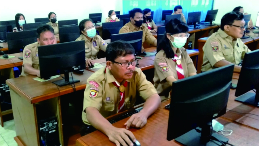 Pelaksanaan Survei Lingkungan Belajar (SLB) SMP Xaverius 2 Bandar Lampung