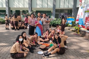 Dari Cinta Literasi&nbsp;Tumbuh Cinta Tradisi Nusantara di SMPXaverius 2 Bandar Lampung
