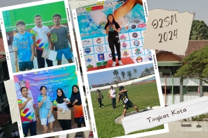 4 Peserta Didik SMP Xaverius 2 Bandar Lampung Wakili Kecamatan Enggal Mengikuti O2SN Tingkat Kota