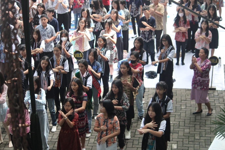 X-Pecta dan Pembagian Rapor: Momen Spesial SMP Xaverius 2 Bandar Lampung