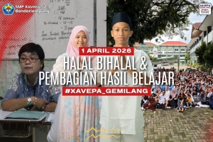 Dari Hujan ke Kehangatan: Menumbuhkan Toleransi dalam Halal Bihalal SMP Xaverius 2