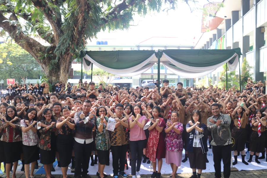 SMP Xaverius 2 Bandar Lampung Adakan Talkshow Dalam Rangka Memperingati Hari Anak Nasional