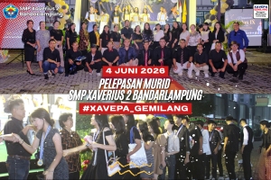 Mengudara Lebih Tinggi: SMP Xaverius 2 Bandar Lampung Sukses Gelar Acara Pelepasan Kelas IX Angkatan ke-54