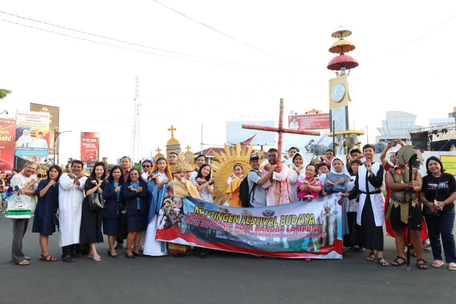 Juara 1 Karnaval Festival Seni Budaya Lintas Agama Kota Bandar Lampung 2024