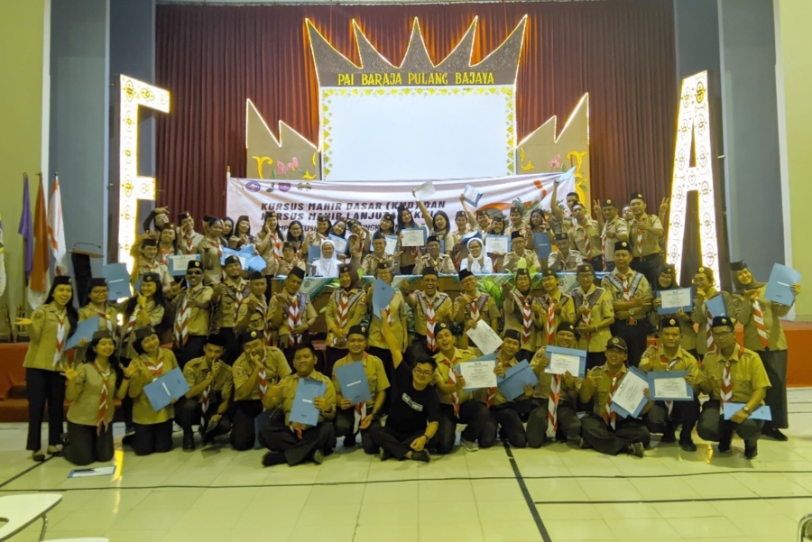 Langkah Awal Menjadi Pembina Hebat: SMP Xaverius 2 Ikuti KMD Keuskupan Tanjungkarang Tahap 2