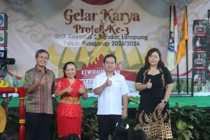 Gelar Karya P5 Projek Ke-3 SMP Xaverius 2 Bandar Lampung: Mengasah Kreativitas dan Melestarikan Budaya