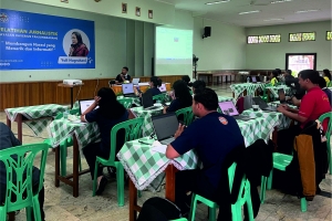 SMP Xaverius 2 Bandarlampung Belajar Ilmu Jurnalistik
