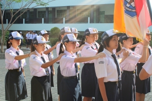 Pelantikan OSIS SMP Xaverius 2 Bandar Lampung