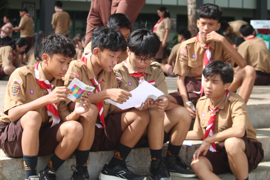 Kegiatan Pramuka 31 Januari 2025 di SMP Xaverius 2 Bandar Lampung